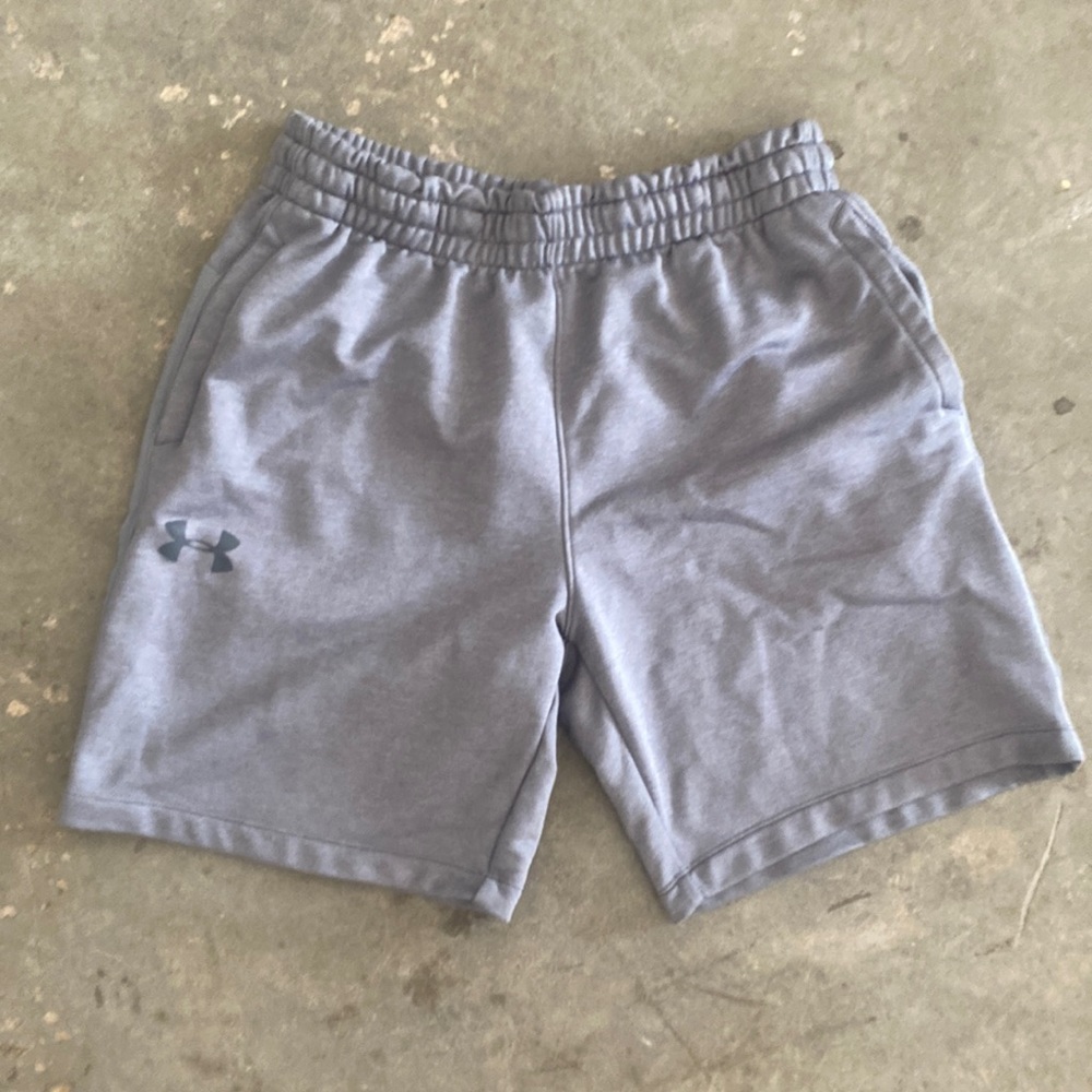 Grey Under Armour workout shorts